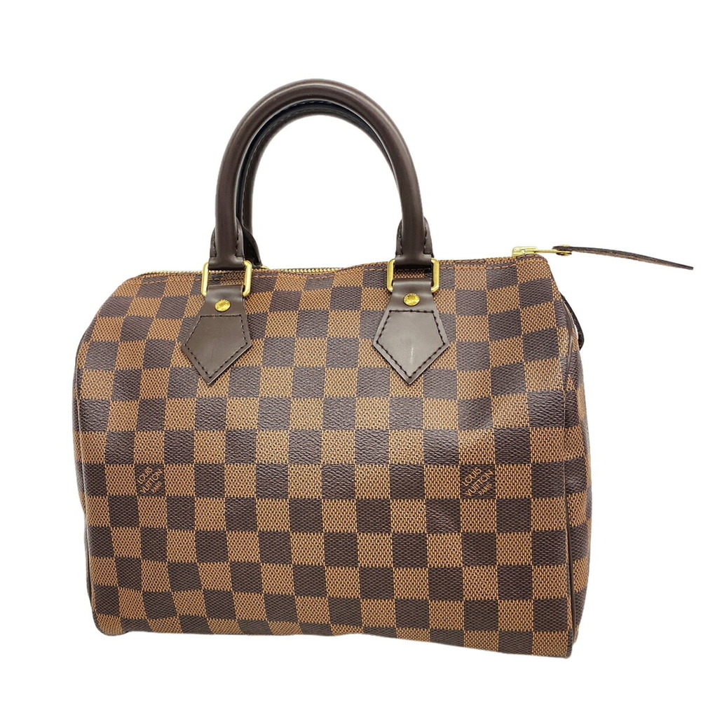 LOUIS VUITTON Authentic Brown Damier Speedy 25 Bag